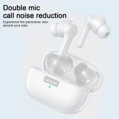 Bluetooth Kulaklık Kulak İçi Kablosuz Kulaklık Lenovo LP1S Beyaz