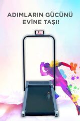 Torima Vep-1002 Siyah Ayarlanabilir Bluetoothlu Uzaktan Kumandalı Katlanabilir Yürüme ve Koşu Bandı