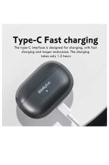 Lenovo LP1S TWS bluetooth 5.0 Kulakiçi Kablosuz Telefon Kulaklığı Siyah