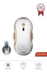 Cam Silme Temizleme Robotu Uzaktan Kumandalı Su Püskürtmeli 3000Pa S10