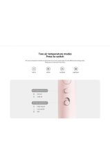 Xiaomi H101 Pembe Saç Kurutma Makinesi – Hızlı Kurutma ve Katlanabilir Tasarım