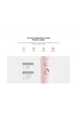 Xiaomi H101 Pembe Saç Kurutma Makinesi – Hızlı Kurutma ve Katlanabilir Tasarım