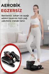 Egzersiz Aleti Kumandalı Eliptik Kondisyon Bisikleti El Ayak Egzersiz Pedalı VEP1001 Siyah