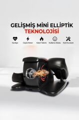 Egzersiz Aleti Kumandalı Eliptik Kondisyon Bisikleti El Ayak Egzersiz Pedalı VEP1001 Siyah