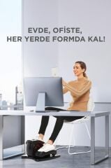 Torima VEP-1001 Siyah Eliptik Kondisyon Bisikleti El Ve Ayak Egzersiz Pedalı Kumandalı Egzersiz Aleti