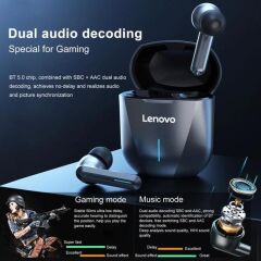 Lenovo XG01 Kablosuz Bluetooth Kulakiçi Kulaklık - Beyaz