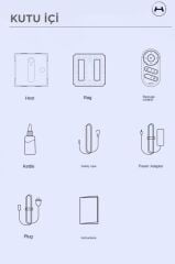 Hutt W9 Cam Silme Robotu Pencere Temizleme Robotu