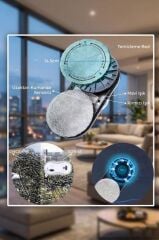 Cam Silme Temizleme Robotu Bezi 5 li Set (10 Adet) S9 Uyumlu Mikro Fiber Yedek Bez