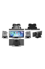 Araç İçi Kamera 2K Bluetooth Wifi Carplay Uyumlu Araç Kamerası M5S Siyah