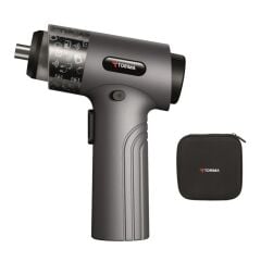 Şarjlı Tornavida Seti 30 Parça Type C Şarjlı Led Işıklı Mıknatıslı Torima TTS01 Gri