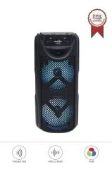Bluetooth Hoparlör Rgb Işıklı Taşınabilir Parti Speaker GTS-1550 Siyah