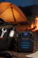 Bluetooth Hoparlör Rgb Işıklı Parti Speaker GTS-1397 Siyah