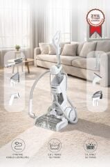 Halı ve Koltuk Yıkama Temizleme Leke Çıkartma Makinesi 800W DHY1000 Beyaz