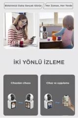 Torima CMR-11 Monitörlü Smart Ip Full Hd 360° Akıllı Güvenlik Kamerası Bebek Kamerası