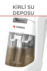 Halı ve Koltuk Yıkama Temizleme Leke Çıkartma Makinesi 800W DHY1000 Beyaz