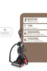Torima Halı ve Koltuk Yıkama Temizleme Leke Çıkartma Makinesi 800W DHY1000 Siyah