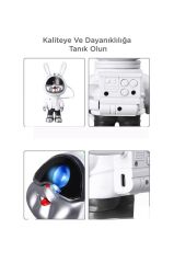 Astronot Projektör Galaxy Star Kumandalı Samanyolu Aydınlatma Gece Lambası LW39 Beyaz