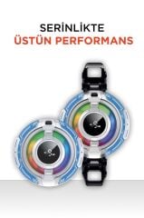 Kablolu Cep Telefon Soğutucu Oyuncu Radyatör Soğutma Fanı ACC50 Beyaz