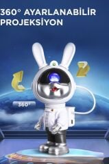 Torima LW-39 Astronot Projektör Gece Lambası Galaxy Star Projeksiyon Kumandalı Samanyolu Aydınlatma