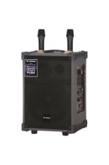 Torima D71 Profesyonel Çift  Mikrofonlu BT Kablosuz Hoparlör Bass Ses Kutusu Speaker