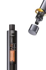 Şarjlı Hassas Tornavida Seti 60 Parça Type C Şarjlı Led Işıklı Mıknatıslı Alüminyum Kasa TTS03 Siyah