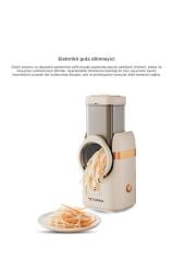 Otomatik Rende Doğrayıcı Dilimleme Makinesi 5IN1 TFS01 Krem