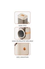 Otomatik Rende Doğrayıcı Dilimleme Makinesi 5IN1 TFS01 Krem