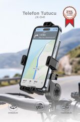 Telefon Tutucu Bisiklet Araç İçi Oto Aksesuarları JX041 Siyah