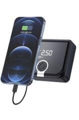 Torima ZC-001 Taşınabilir Akıllı Dijital Ekranlı Araç Hava Kompresörü Siyah