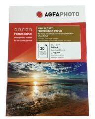 Agfaphoto Fotoğraf Kağıdı 270Gr 20'li A4 Inkjet Kağıt Parlak