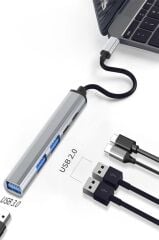 USB Type C Dönüştürücü 5in1 Hub Çoklayıcı YD49