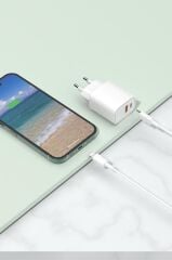 Şarj Cihazı Adaptörü TRM-C21 Beyaz