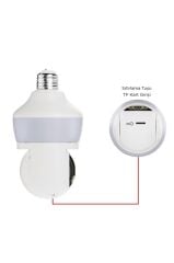 TORİMA CMR-26 Beyaz 360° Full Hd 1080p Ampül Wifi Smart Ip Güvenlik Kamerası