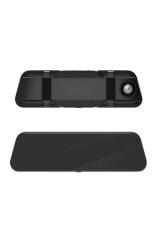 Araç İçi Kamera Gece Görüşlü LCD Ekranlı 1080P Ön ve Arka Dikiz Aynası TA06 Siyah