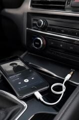 Dönüştürücü Kablo Lightning to 3.5MM Aux TRMJH24 Beyaz
