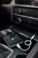 Dönüştürücü Kablo Lightning to 3.5MM Aux TRMJH24 Beyaz