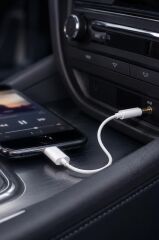 Dönüştürücü Kablo Lightning to 3.5MM Aux TRMJH24 Beyaz