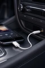 Dönüştürücü Kablo Lightning to 3.5MM Aux TRMJH24 Beyaz