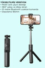 Torima S03 Siyah Uzaktan Kumandalı Kablosuz Selfie Çubuğu