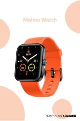 70Mai Maimo Watch WT2105 Akıllı Saat 1.69 İnç - Siyah(Ek turuncu kayış)