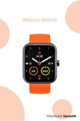 70Mai Maimo Watch WT2105 Akıllı Saat 1.69 İnç - Siyah(Ek turuncu kayış)