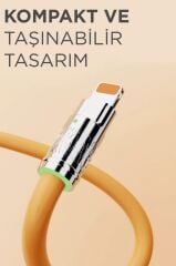 Torima U160 Siyah 3 IN 1 Usb To  Type-c , Lightning , Micro Uçlu Şarj Data Kablosu