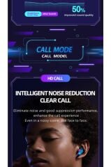 Kablosuz Oyuncu Kulaklığı Rgb Işıklı Çift Mikrofonlu 3 Modlu Bluetooth 5.2 Yeni Nesil Tg-g10