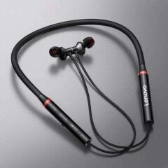 Lenovo HE05X Manyetik Neckband Kablosuz Bluetooth 5.0 Kulaklık Siyah