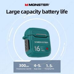Monster Airmars XKT16 Gaming Bluetooth Kulaklık Yeşil