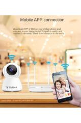 Torima CMR-8 360° Full Hd 1080p Smart Ip Kamera