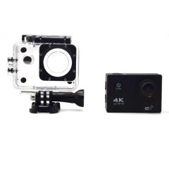 Aksiyon Kamerası 4K Ultra Hd Wifi Su Geçirmez Kamera AC01 Siyah