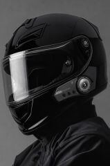 Bluetooth Motosiklet Kask Kulaklığı Rgb Işıklı Yüksek Sesli Intercom With Light BT35
