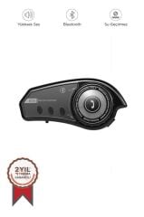 Bluetooth Motosiklet Kask Kulaklığı Rgb Işıklı Yüksek Sesli Intercom With Light BT35