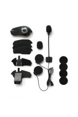 Bluetooth Motosiklet Kask Kulaklığı Rgb Işıklı Yüksek Sesli Intercom With Light BT35